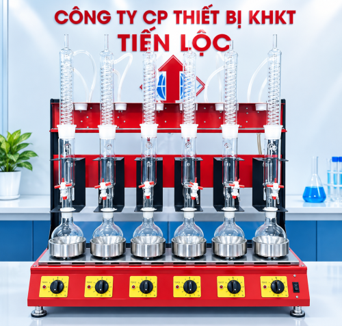 BỘ CHIẾT BÉO SOXHLET THỦ CÔNG 6 VỊ TRÍ
